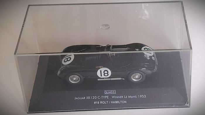 Diecast Model Le Mans Winning Jaguar C Type XK120 1953 1st - Quartzo 1:43