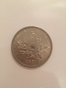 1971 French 5 francs