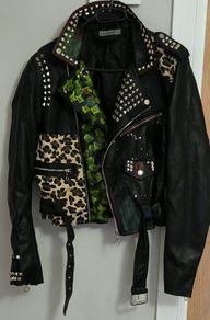 Mabelle Leather Biker Jacket