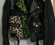 Mabelle Leather Biker Jacket