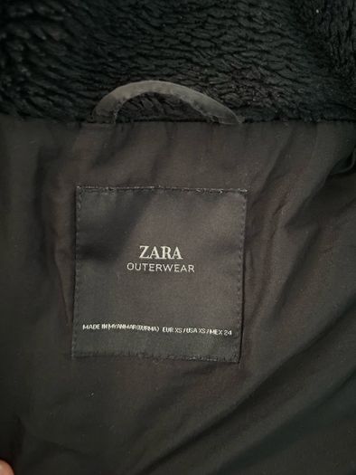 zara black jacket