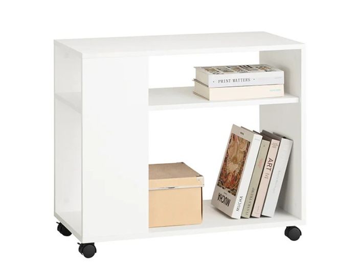 Side Table With Wheels