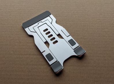 Aluminium phone stand