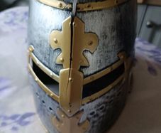 Knights helmet