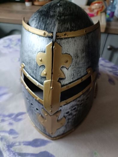 Knights helmet