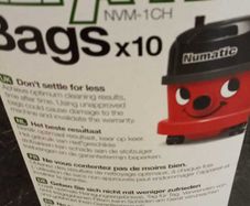Henry Hoover Bags x 8