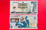 Scotland  5 Pounds  2005 Pick 365  Commemorative Issue  ( JACK  NICKLAUS )  ( Uncirculated )
