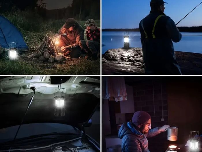 1pcs Portable Battery Powered LED Camping