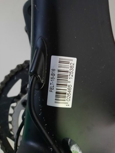 Felt B16 TT Full Carbon Size 60 (XL) with Kinetic-One 58/85 UC Wheelset
