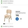 Ikea VOXLOV Chair, light bamboo Image 3