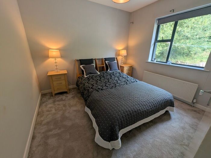 King Size Bed with Headboard Storage (Need Gone)