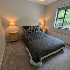King Size Bed with Headboard Storage (Need Gone)