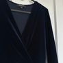 Folkster Loni full length midnight blue v-neck evening occasion Loni gown Size XS Image 2