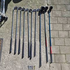 Golf Clubs and Colt Pencil Bag