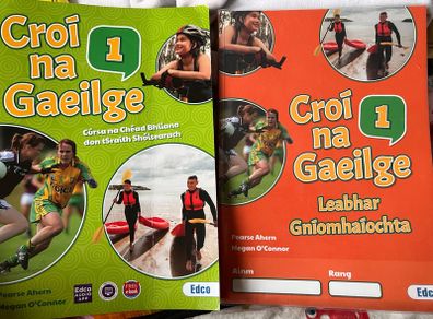 Croi na Gaeilge 1, book & WB