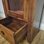 Solid Wood Display Cabinet with Light Image 4