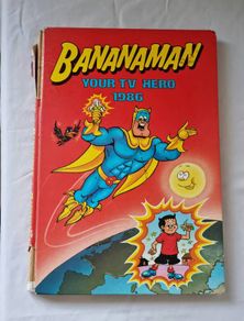Vintage Bananaman Annual 1986