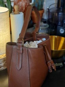 Fossil bucket bag and matching wallet