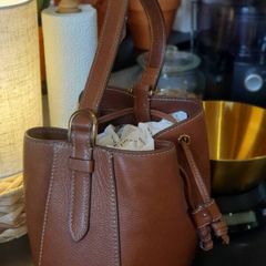 Fossil bucket bag and matching wallet