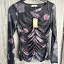 BNWT Floral Top - S Image 2