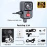 2K HD Dual Front and Rear Camera Motorcycle Motorbike Bike Helment Handlebar DVR WiFi Waterproof IP66 Single lens Loop Recording Cam Video Recorder Mountain Bicycle Motor Image 8