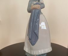 NAO by Lladro Figurine - Girl with Puppy