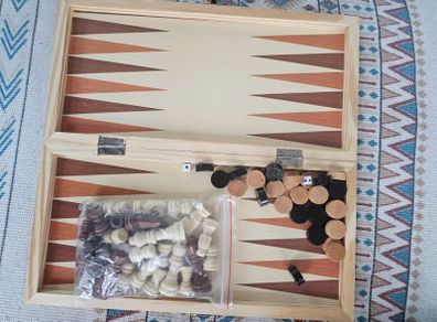 Backgammon & Chess board