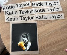 Katie Taylor iron on transfers