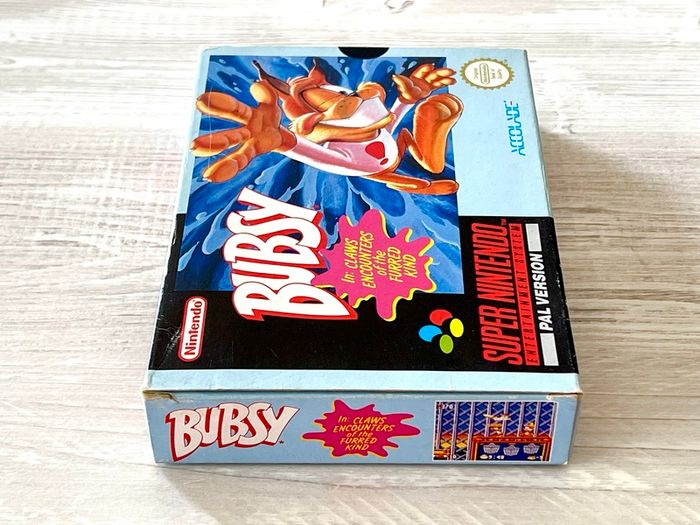 Bubsy for Nintendo SNES Boxed