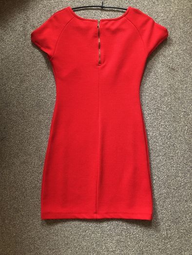 red dress