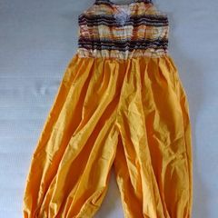 Orange/yellow ladies jumpsuit  size M.