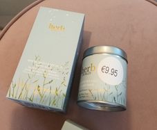 Irish Herb candle Bath salts and handcream set