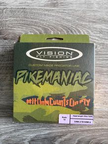 Vision Fly Line Pikemaniac WF10 Sink3 to Sink6 NEW