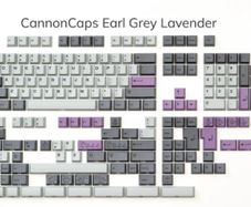 CannonCaps Earl Grey Lavender Keycaps