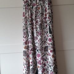 H&M Maxi dress 10 white floral