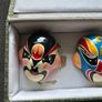 Vintage Beijing Opera Facial Make-up Clay Masks Image 2