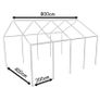 Steel Frame for Party Tent 8 x 4 m Image 2