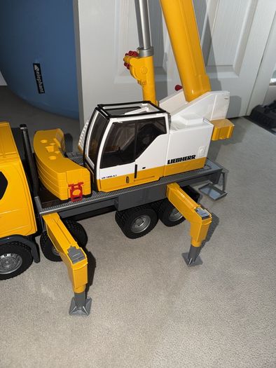 Bruder crane truck brand new