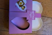 Egg and toast breakfast set - heart plate and cutter NEW