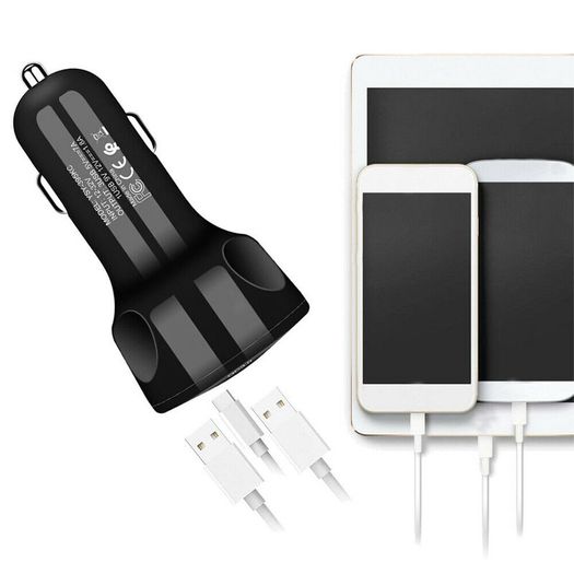 QC 3.0 Car Triple USB Phone Quick Charger 30W (Brand New/Warranty)