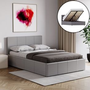 4FT Upholstered Ottoman Bed Small Double