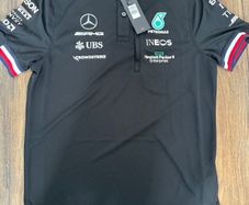 Mercedes F1 Formula 1 team issue polo size S new with tags and original packaging