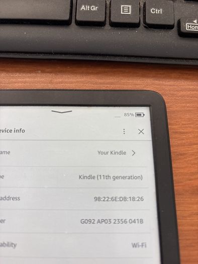 Amazon Kindle 11th Generation