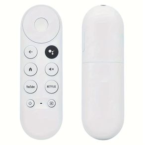 Voice Remote for Google Chromecast 4K Snow - Easy Control of Your Streaming Media Player (Remote Control Only)
