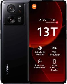 Xiaomi 13T 5G 256GB (8GB+4GB) RAM Dual Sim Unlocked 50MP Triple Pro Camera 6.36" 144MHz