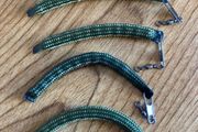 Sets of 4  X 4 GRAM wriggle weights for salmon &amp; trout