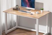 Modern Office Desk Computer Table Laptop Study Table Metal Steel Frame Easy Assemable Home Office Workstation