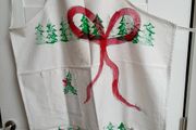 2026 Vintage Italian Christmas apron