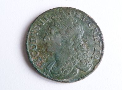James the Second Gunmoney halfcrown