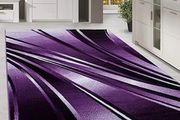 XXL Soft Rectangular Rug Abstract Waves high quality